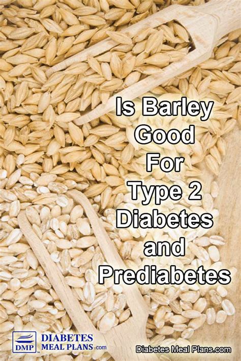 barley and diabetic diet.